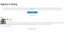 Tablet Screenshot of dignityindying.blogspot.com