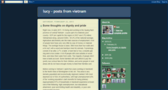 Desktop Screenshot of lucy-in-vietnam.blogspot.com