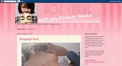 Desktop Screenshot of hotchicksguyfawkesmasks.blogspot.com