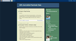 Desktop Screenshot of mashpeehighnewspaper.blogspot.com