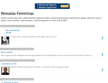 Tablet Screenshot of pensatasfemininas.blogspot.com