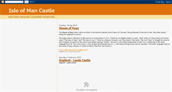 Desktop Screenshot of isleofmancastle.blogspot.com