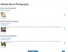Tablet Screenshot of mburnsphotography.blogspot.com