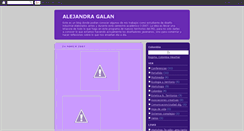 Desktop Screenshot of alejagalan.blogspot.com