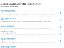 Tablet Screenshot of casualblazersforwomen.blogspot.com