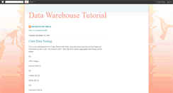 Desktop Screenshot of datawarehousearun.blogspot.com