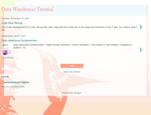 Tablet Screenshot of datawarehousearun.blogspot.com