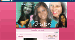 Desktop Screenshot of gabyprinze.blogspot.com