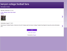 Tablet Screenshot of golordsfootball.blogspot.com