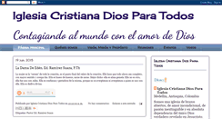Desktop Screenshot of iglesiadiosparatodos.blogspot.com