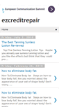 Mobile Screenshot of ez-credit-repair.blogspot.com