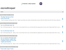 Tablet Screenshot of ez-credit-repair.blogspot.com