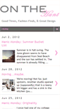 Mobile Screenshot of jenonthehunt.blogspot.com