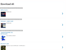 Tablet Screenshot of downloadbyall.blogspot.com