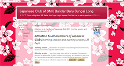 Desktop Screenshot of japaneseclubsmkbbsl.blogspot.com