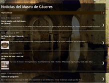 Tablet Screenshot of museodecaceres.blogspot.com