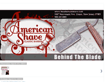 Tablet Screenshot of behindtheblade.blogspot.com