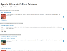 Tablet Screenshot of agendachilenadeculturacatalana.blogspot.com