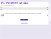 Tablet Screenshot of grimgruesome.blogspot.com