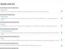 Tablet Screenshot of beads-and-etc.blogspot.com