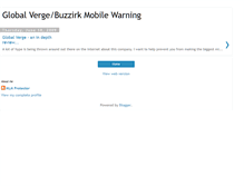 Tablet Screenshot of gvwarning.blogspot.com