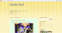 Desktop Screenshot of gisellafest.blogspot.com