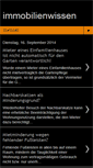 Mobile Screenshot of immobilienwissen.blogspot.com