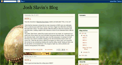 Desktop Screenshot of joshslavin.blogspot.com