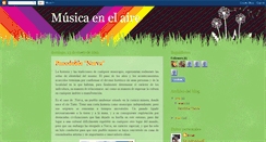 Desktop Screenshot of musicaparatodos-irene.blogspot.com