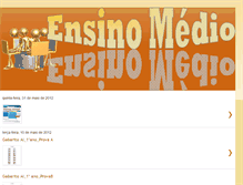 Tablet Screenshot of ensinomedioconceicao.blogspot.com