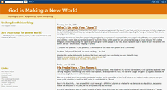 Desktop Screenshot of godismakinganewworld.blogspot.com