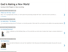 Tablet Screenshot of godismakinganewworld.blogspot.com