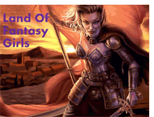 Tablet Screenshot of land-of-fantasy-girls.blogspot.com