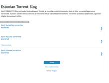 Tablet Screenshot of eestitorrent.blogspot.com