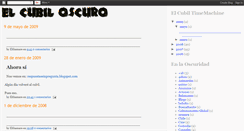 Desktop Screenshot of cubiloscuro.blogspot.com