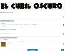 Tablet Screenshot of cubiloscuro.blogspot.com