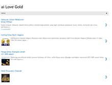 Tablet Screenshot of ailovegold.blogspot.com
