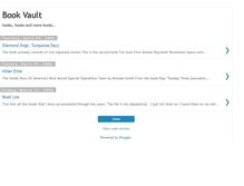 Tablet Screenshot of book-vault.blogspot.com