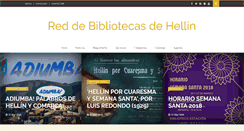 Desktop Screenshot of bibliotecahellin.blogspot.com