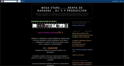 Desktop Screenshot of karaokemegastars.blogspot.com
