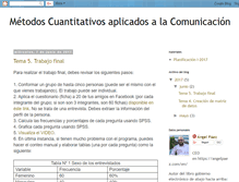Tablet Screenshot of metodoscuantitativoscomunicacion.blogspot.com