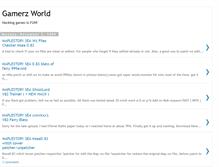 Tablet Screenshot of gamerz-lair.blogspot.com