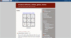 Desktop Screenshot of animesoftntech.blogspot.com