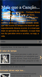 Mobile Screenshot of maisqueacancao.blogspot.com