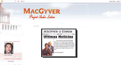 Desktop Screenshot of macgyverproject.blogspot.com