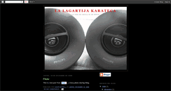 Desktop Screenshot of lagartijakarateca.blogspot.com