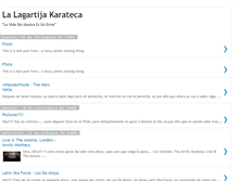 Tablet Screenshot of lagartijakarateca.blogspot.com