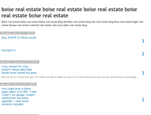Tablet Screenshot of boiserealblog.blogspot.com