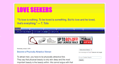 Desktop Screenshot of loveseekers-izang.blogspot.com