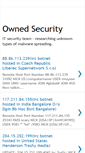 Mobile Screenshot of ownedsecurity.blogspot.com